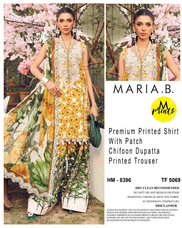 MARIA B PRINTED LAWN SHIRT