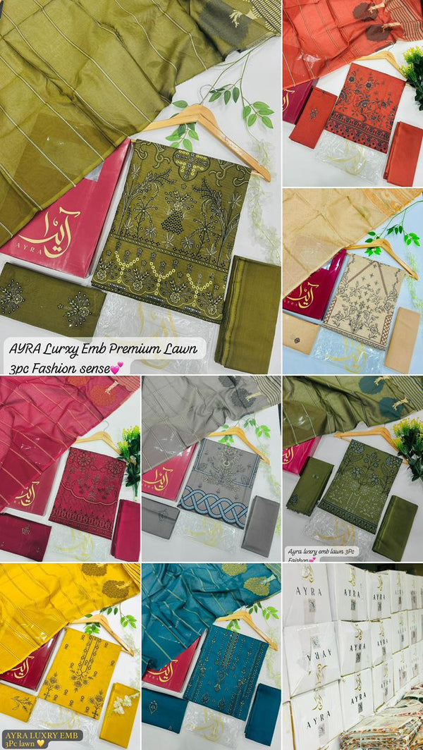 3 PICE PARTY WARE SUIT UNSTICHED