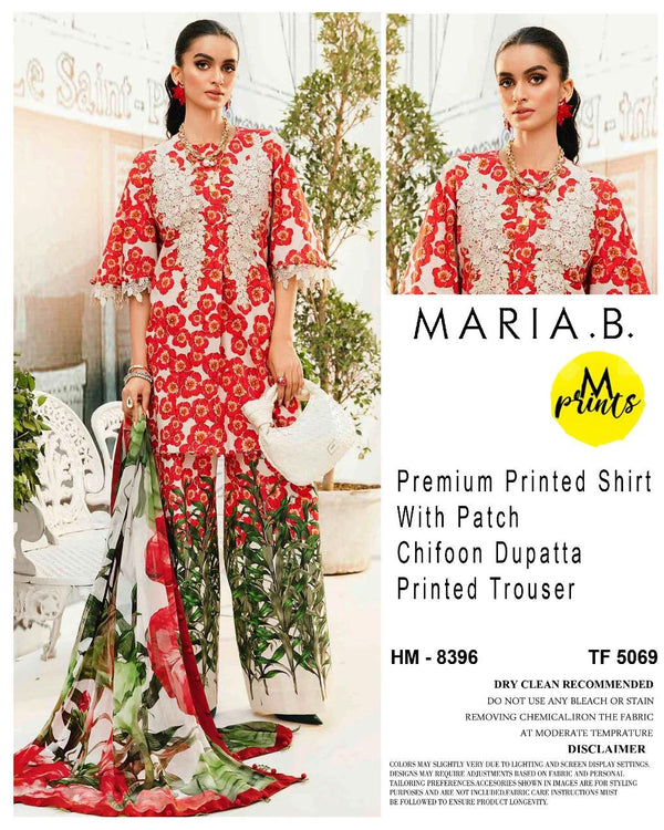 MARIA B PRINTED LAWN SHIRT