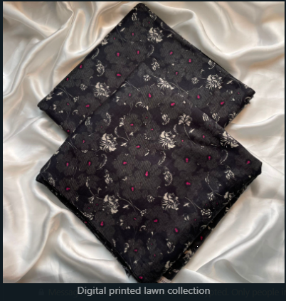 3 PICE DIGITAL PRINTED LOWN NEW  ARTICLES