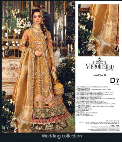 EMBROIDERED VELVET NEW ARTICLE WEDDING COLLECTION